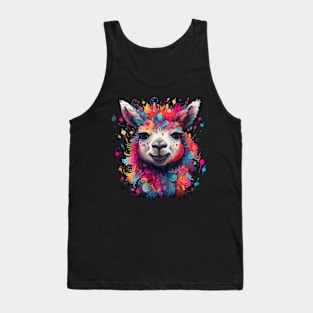 Llama Happiness Tank Top